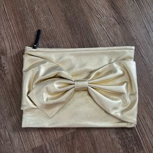 Kate Spade New York Gold Bow Clutch